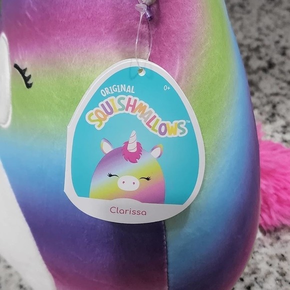 SQUISHMALLOWS rainbow Clarissa 8" Pegasus new!!! - Picture 3 of 3